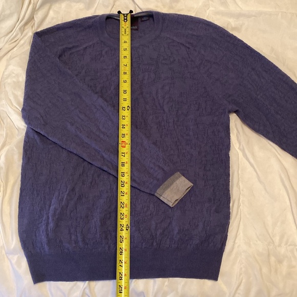 Lords of Harlech sweater blue men’s L like new - Picture 2 of 14